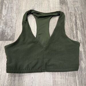 ALO yoga Green Sports Bra - M